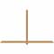 Ekena Millwork Eugene Smooth Timber Gable Bracket, Western Red Cedar, 96"W x 60"H x 3 1/2"D x 3 1/2"F, 15/12 Pitch GBW096X60X0404EUG00SWR - alternate 1